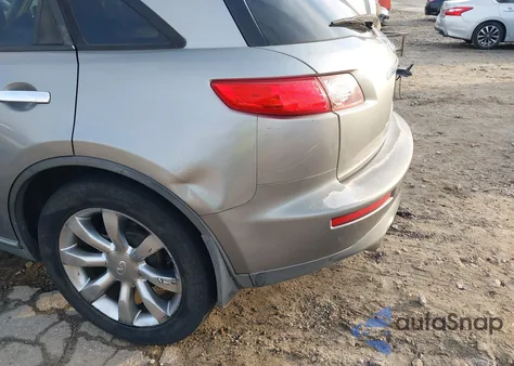 2004 Infiniti Fx35 из США, поврежденный, VIN JNRAS08U84X108028